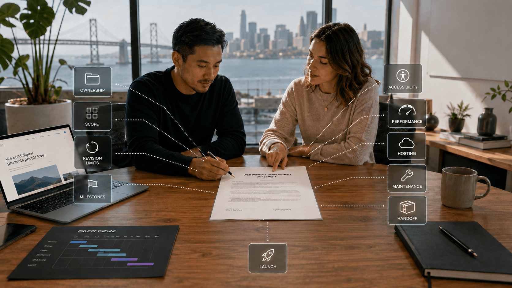 What Bay Area Startups Should Look For in a Web Design and Development Contract Before They Sign