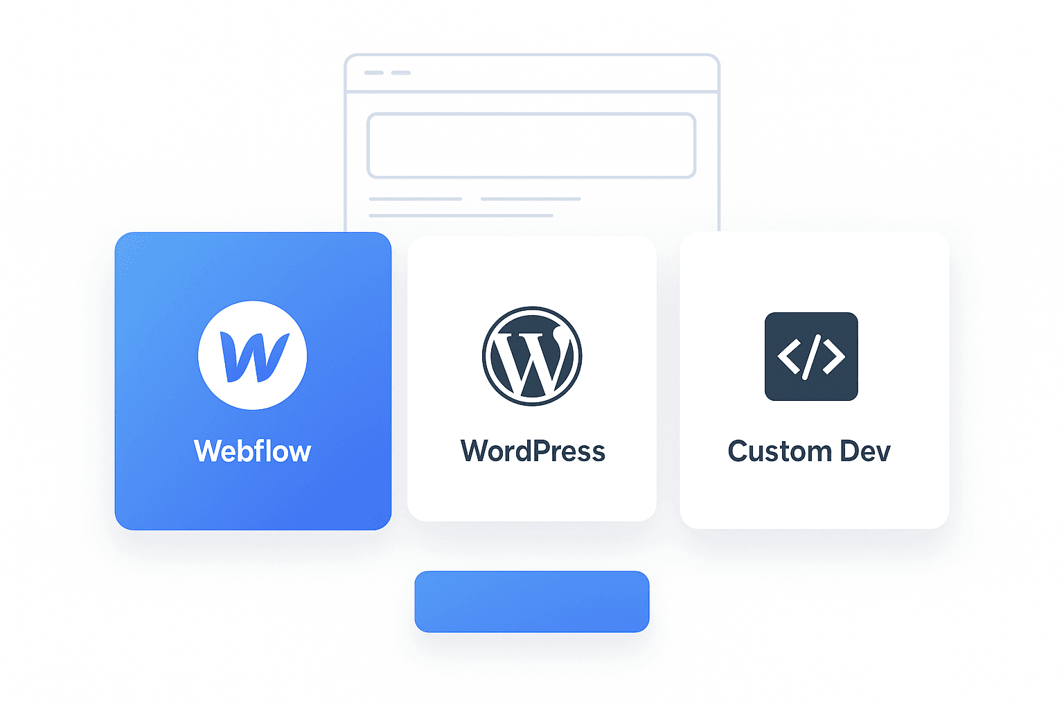 Webflow vs. WordPress vs. Custom Dev: The Best CMS Choice for Bay Area SaaS Startups