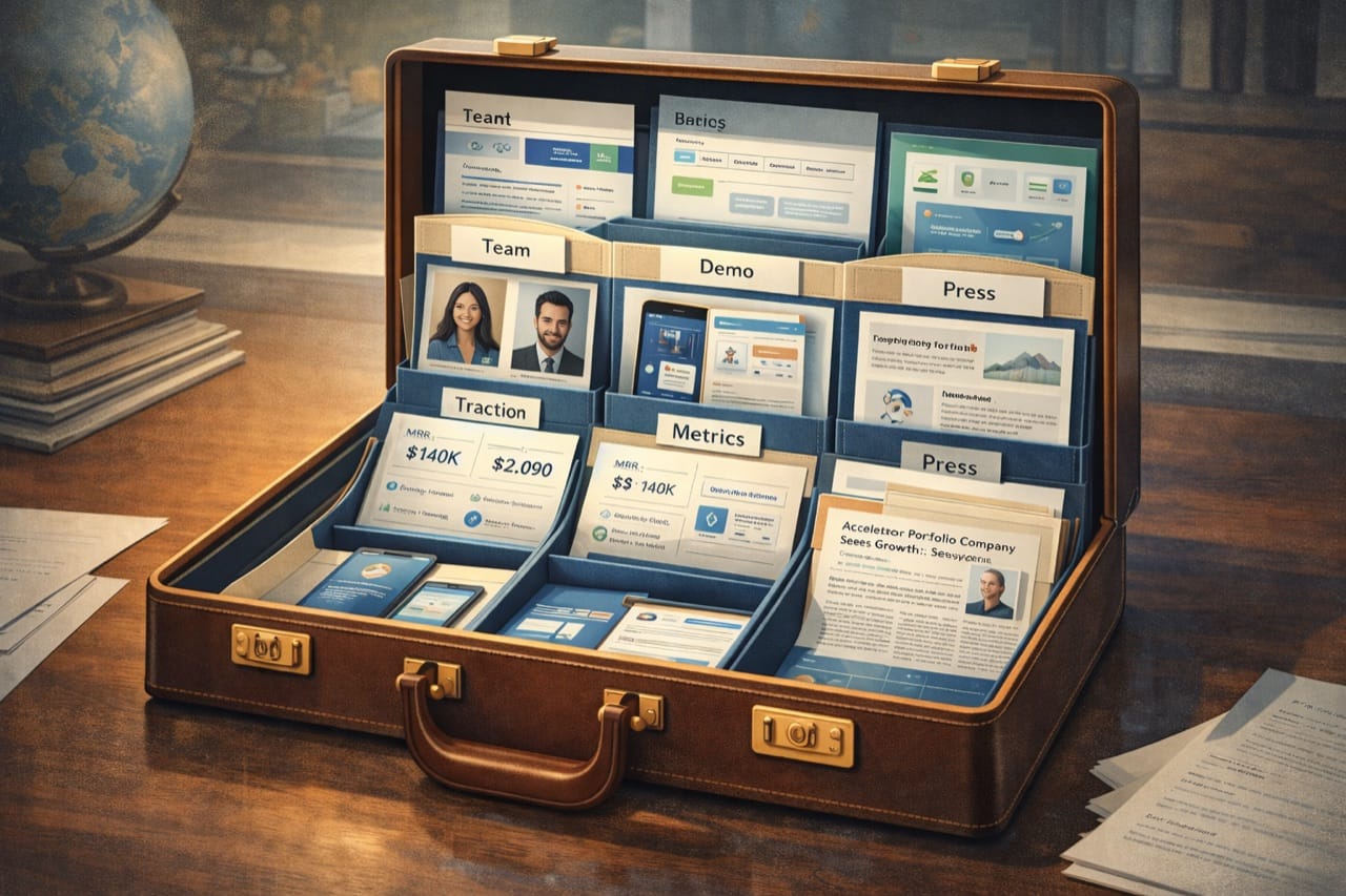 What Media Materials Do Investors Expect from an Accelerator's Portfolio?