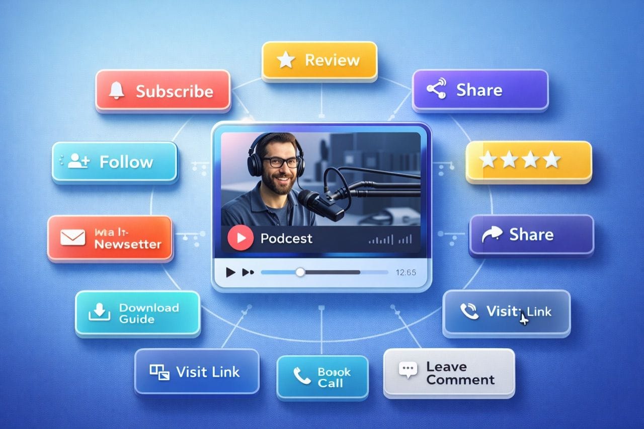 Checklist: The Most Effective Calls-to-Action (CTAs) for Your Podcast Episodes