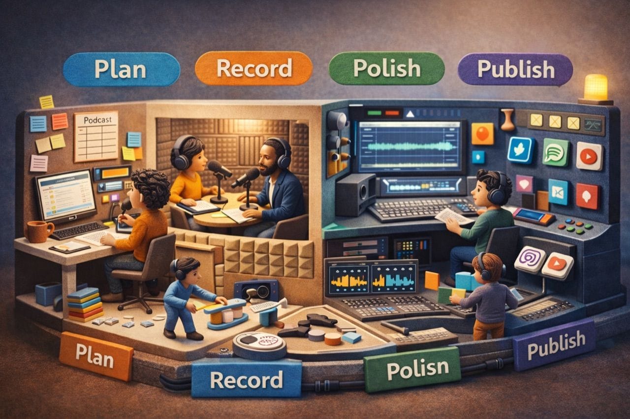 A Step-by-Step Guide to Professional Podcast Production