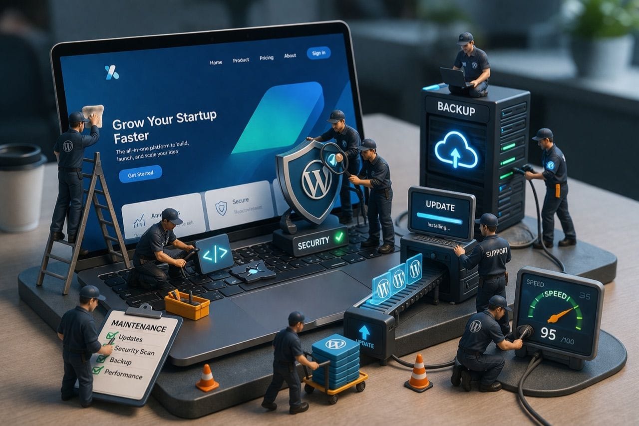 What Silicon Valley Startups Should Expect From a WordPress Care and Maintenance Plan