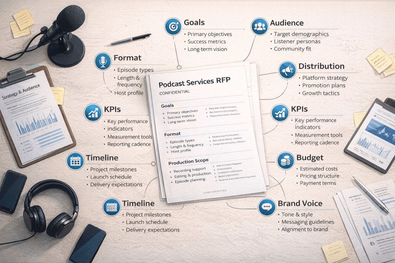 What Bay Area Startups Should Include in a Podcast Services RFP