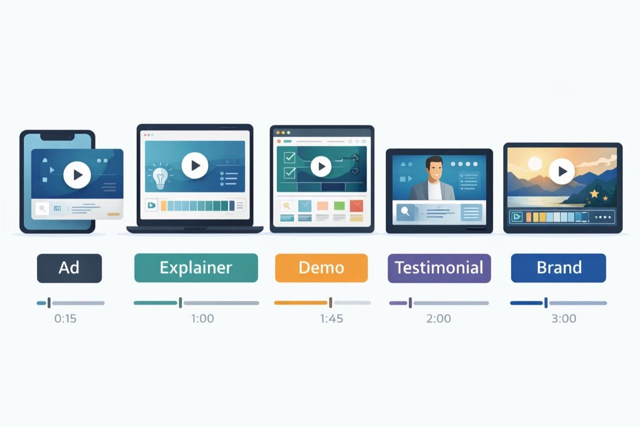 What is the Ideal Length for Different Types of Marketing Videos?