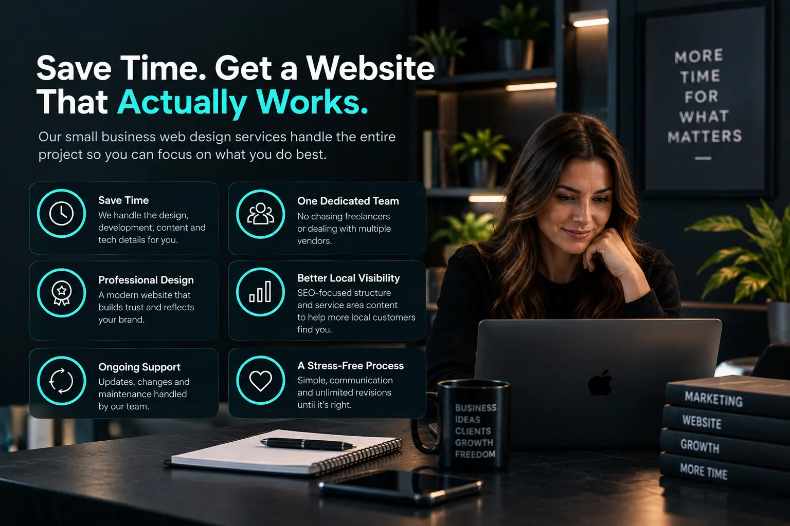 professional web design local seo ongoing support