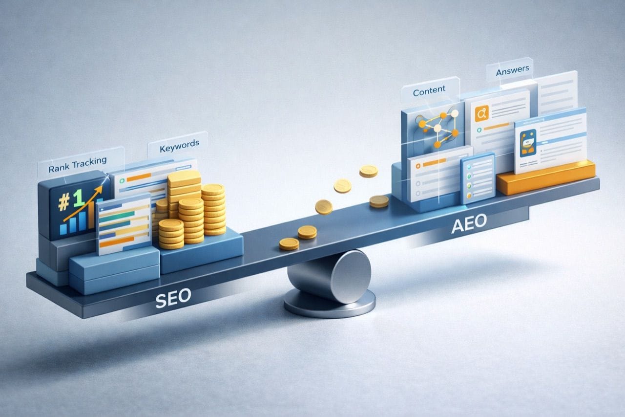 How Should We Re-Allocate Our SEO Budget to Deal with AEO?
