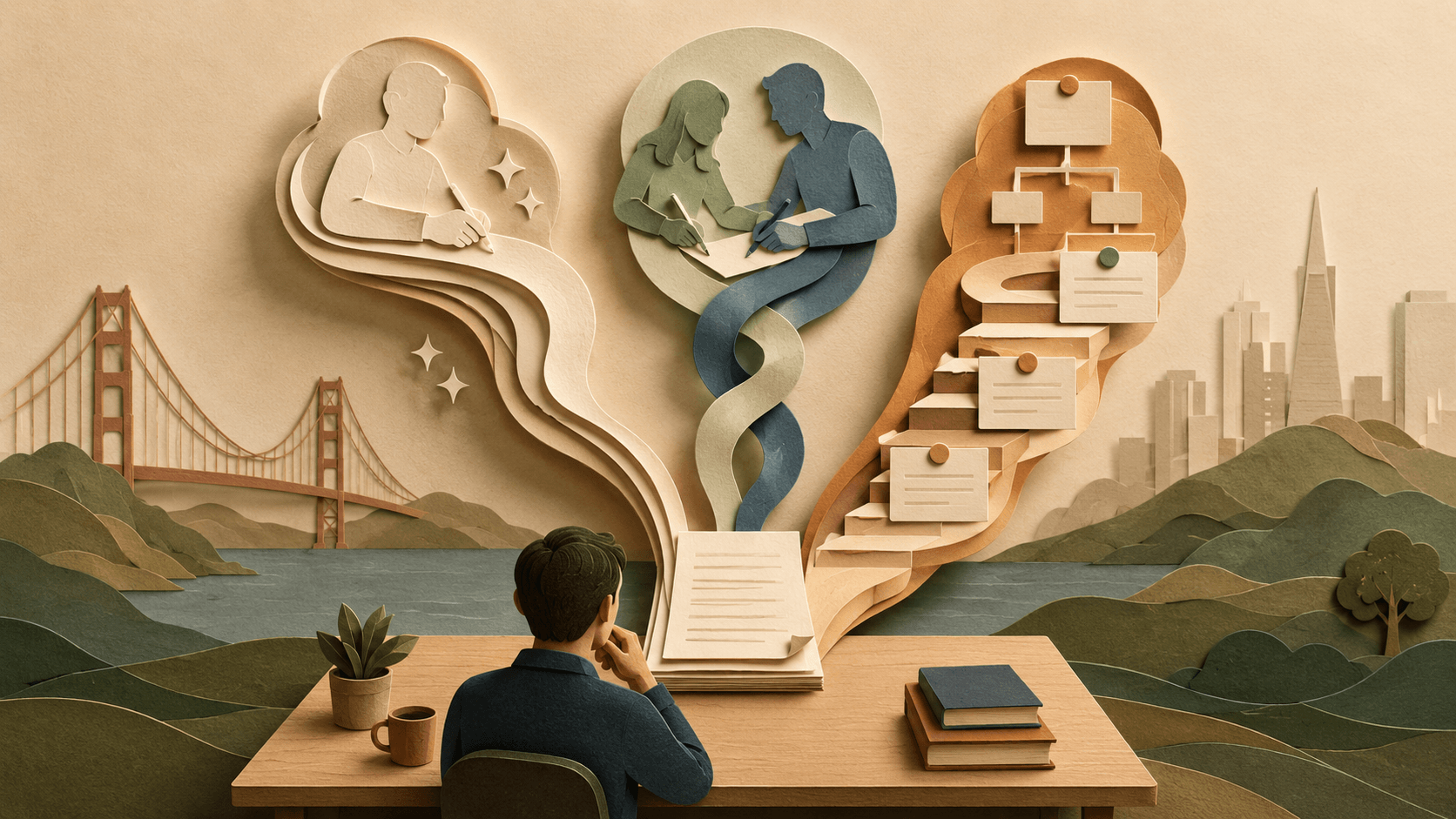 Ghostwriting vs Co-Writing vs Developmental Editing for Startup Founders