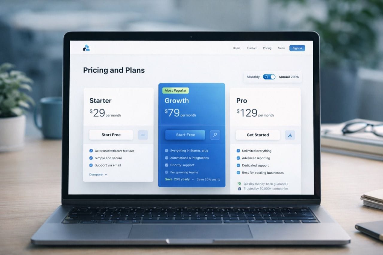 The UX Patterns Bay Area SaaS Startups Should Use on Pricing and Plan Screens to Reduce Friction