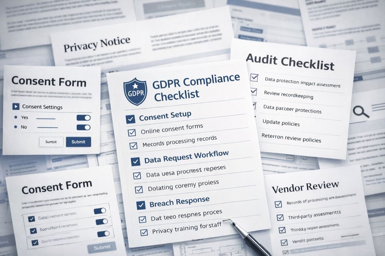 Checklist: The Basic Steps for GDPR Compliance Implementation