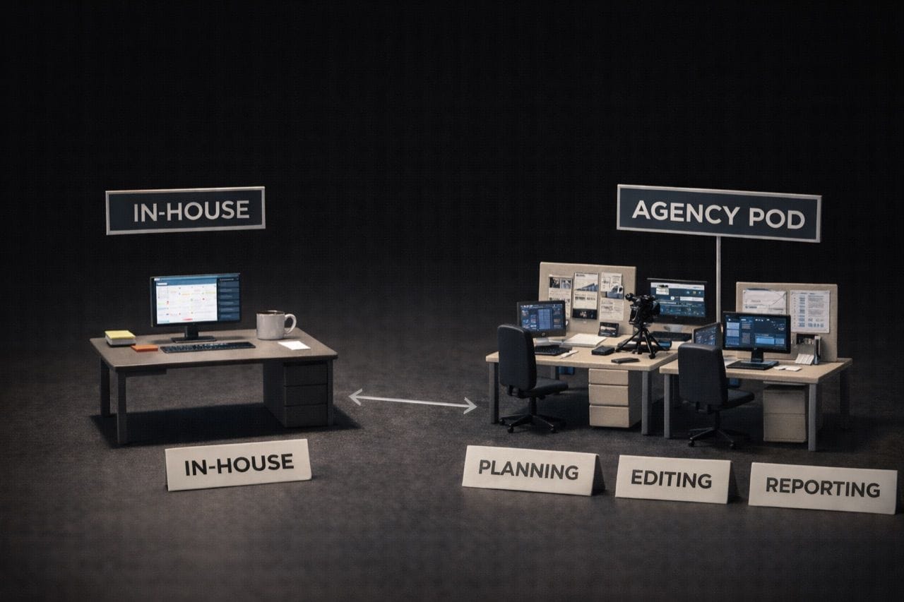 What is the Difference Between an In-House Social Media Team and an Agency?