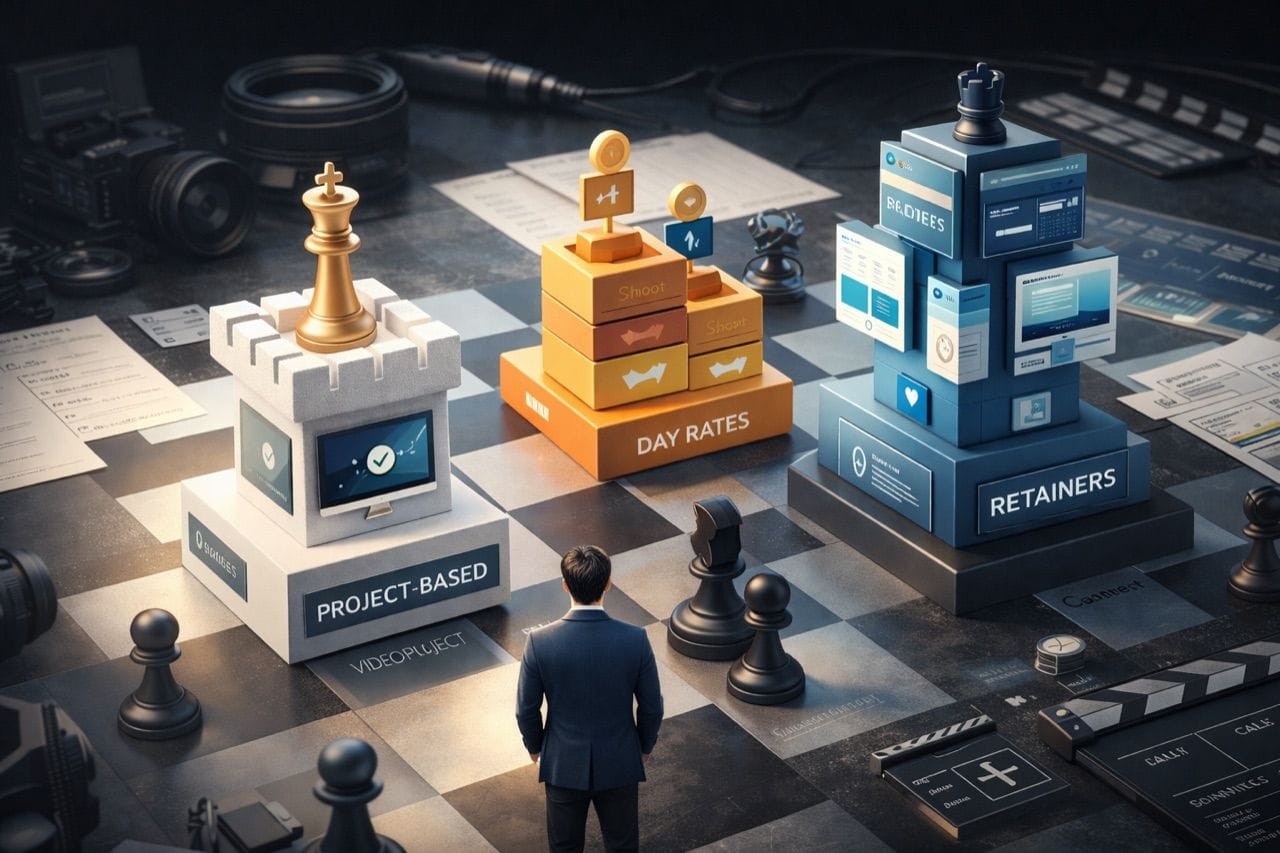 Which Video Production Pricing Model Works Best for Bay Area Startups: Project-Based, Day Rates, or Retainers