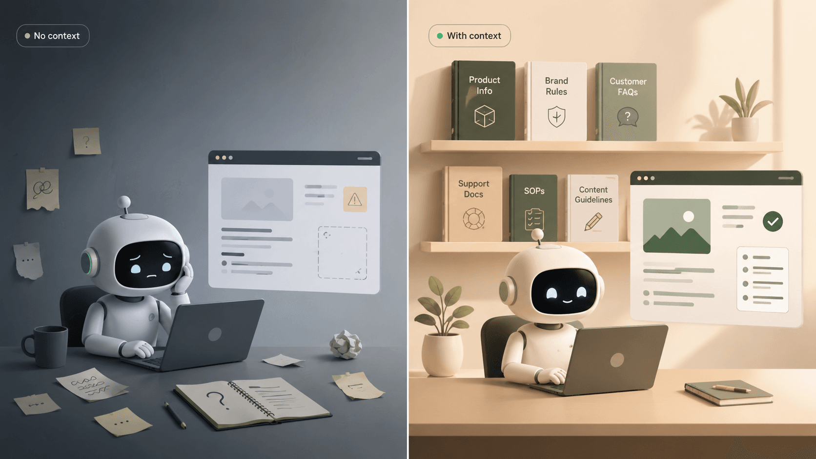 Why Do AI Agents Need a Knowledge Base to Perform Well?