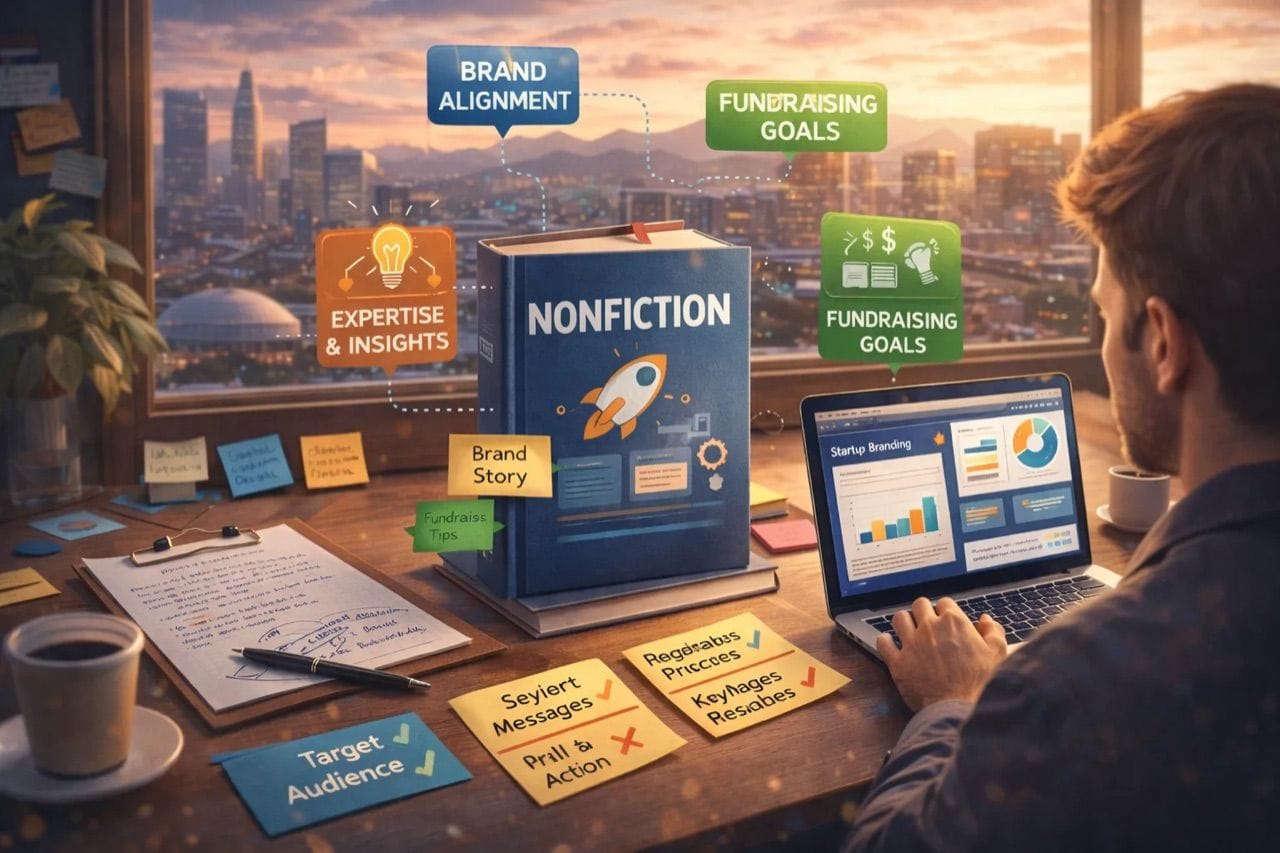 How Silicon Valley Founders Should Align a Nonfiction Book With Their Startup’s Brand and Fundraising Goals