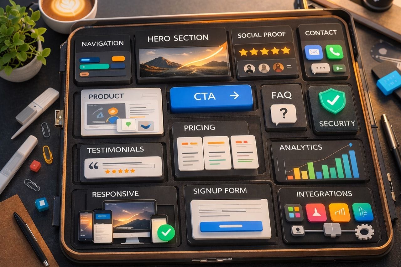 Checklist: The 10 Essential Website Features Every Modern Startup Needs