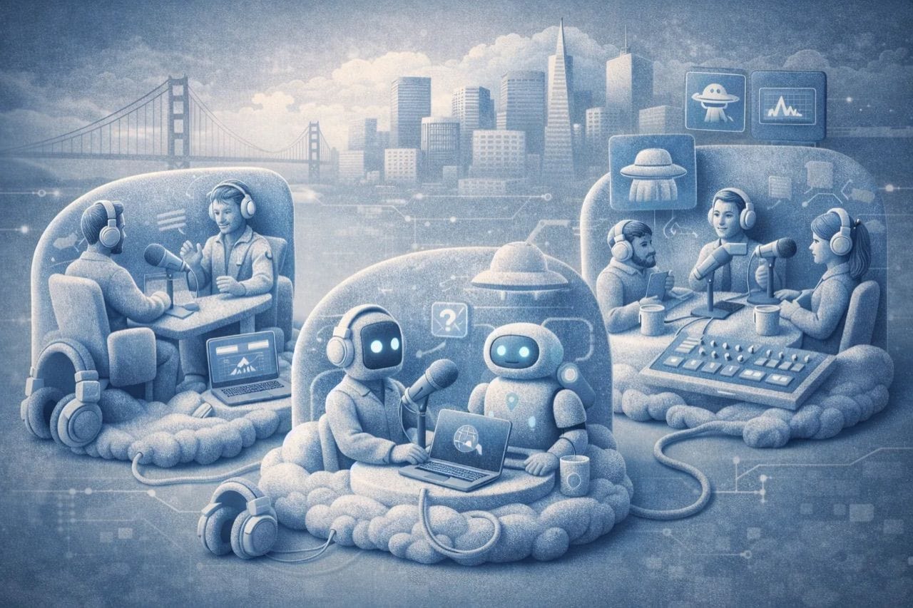 The Podcast Formats That Work Best for AI, SaaS, and Deep-Tech Brands in the Bay Area